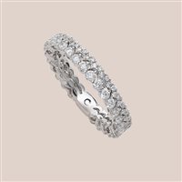 Anillo Crivelli Mujer in Oro blanco Diamante 1.23 Ct 000-3934NS - 000-3934NS